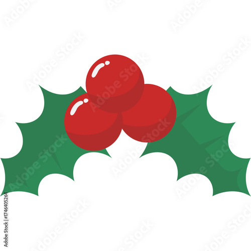 Christmas Holy Leaf