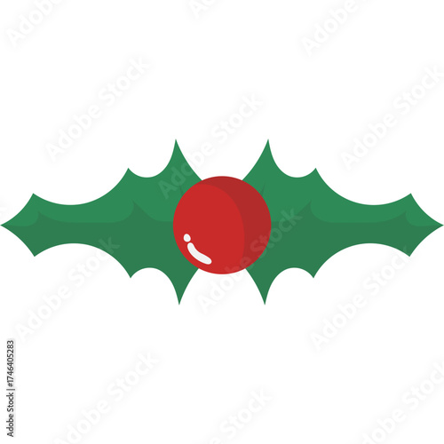 Christmas Holy Leaf