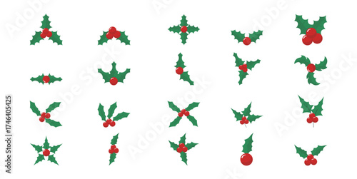 Christmas Holy Leaf