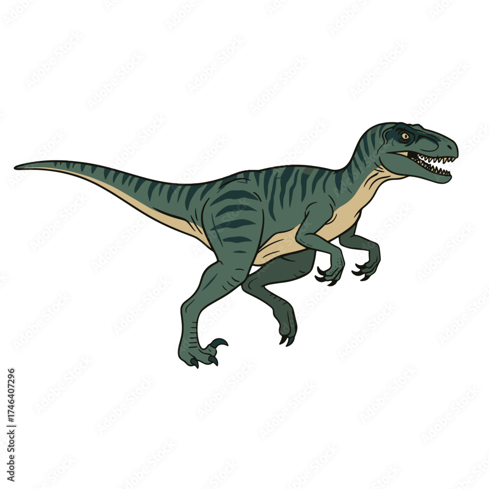 Obraz premium Raptor Dinosaur 