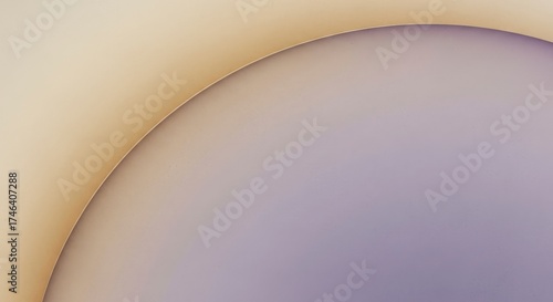 Elegant Pastel Curve Abstract Background with Soft Gradient Texture