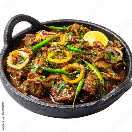 Delicious Traditional Mutton Karahi From Pakistan