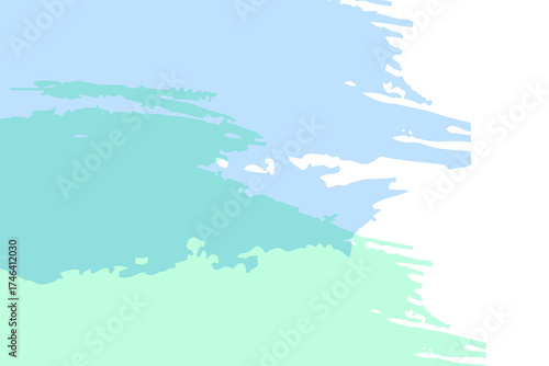 Soft Pastel Light pink and blue pastel watercolor Abstract background Vector 005