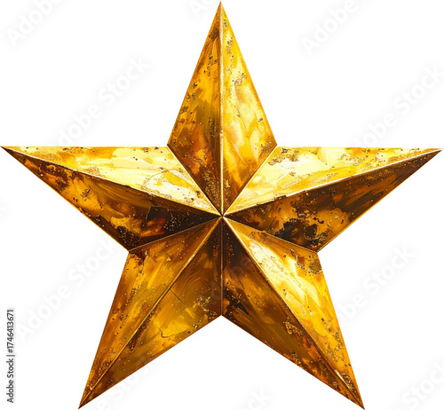 a gold star for your Christmas and birthday projects 3