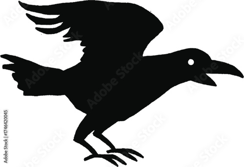 eagle silhouette vector
