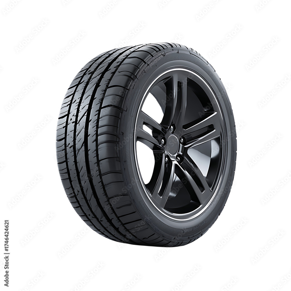 Obraz premium car tire png