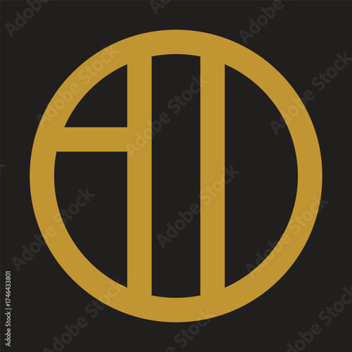 AOD logo design using adobe illustrator and your best choice.