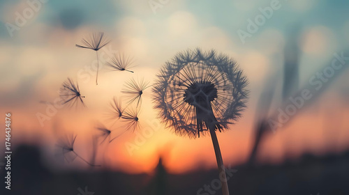 Sunset Dreams and Floating Wishes
