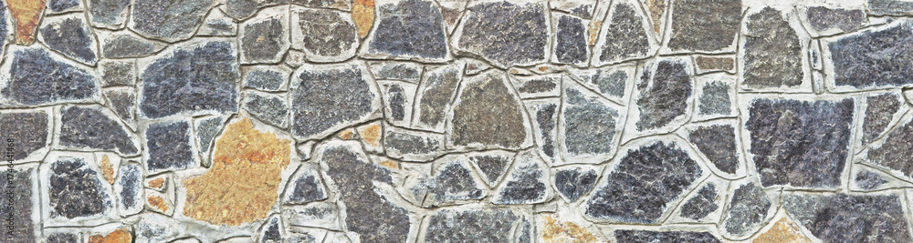 Fototapeta premium Abstract stone horizontal background, stone backdrop