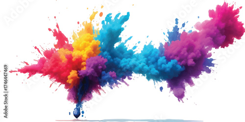 Blank white background for creative design space minimal concept mockup