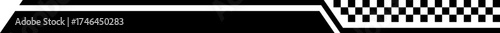 Racing cars and race car stripes , angled checkered patterns, checkered flag, start and finish line, motocross labels, dynamic lines, motorsport, racing stripe speed, sport decals, tuning stickers