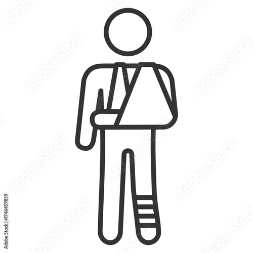 Injury Outline Icon