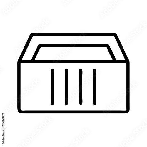 Illustration of a container