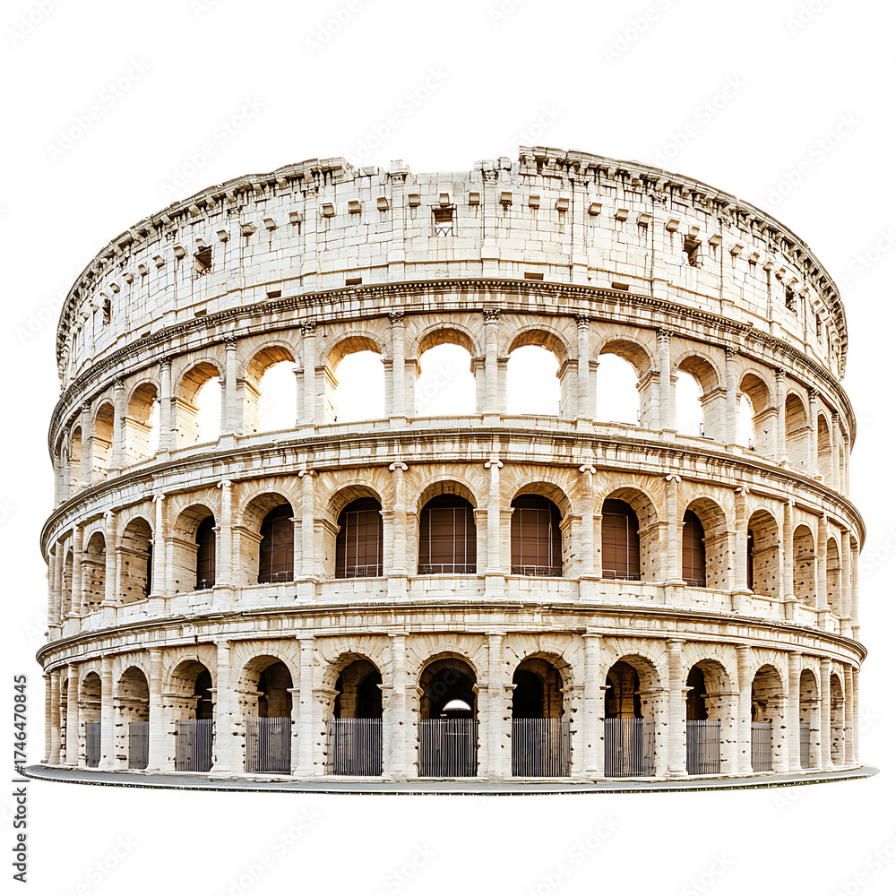 Naklejka premium Roman Colosseum png