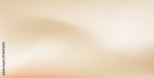 Blurred color gradient background, abstract brown beige khaki grain gradation texture, vector soft pale yellow texture blur abstract background