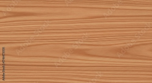 A minimalist hickory wood surface featuring clean crisp lines and even patterns highlighted by a subtle matte finish