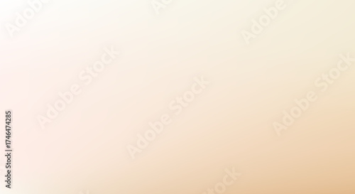 Blurred color gradient background, abstract brown beige khaki grain gradation texture, vector soft pale yellow texture blur abstract background