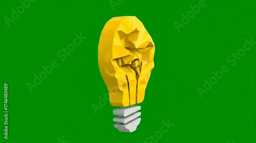 creative idea innovation concept lightbulb transition