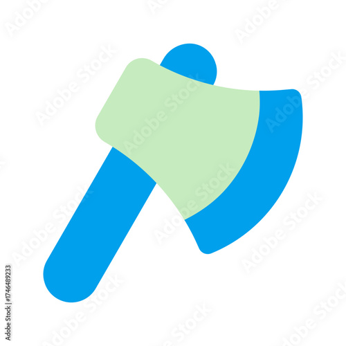 axe duo tone icon