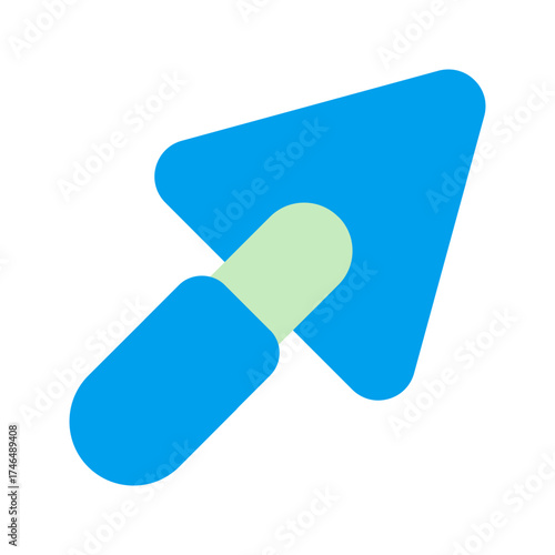 trowel duo tone icon