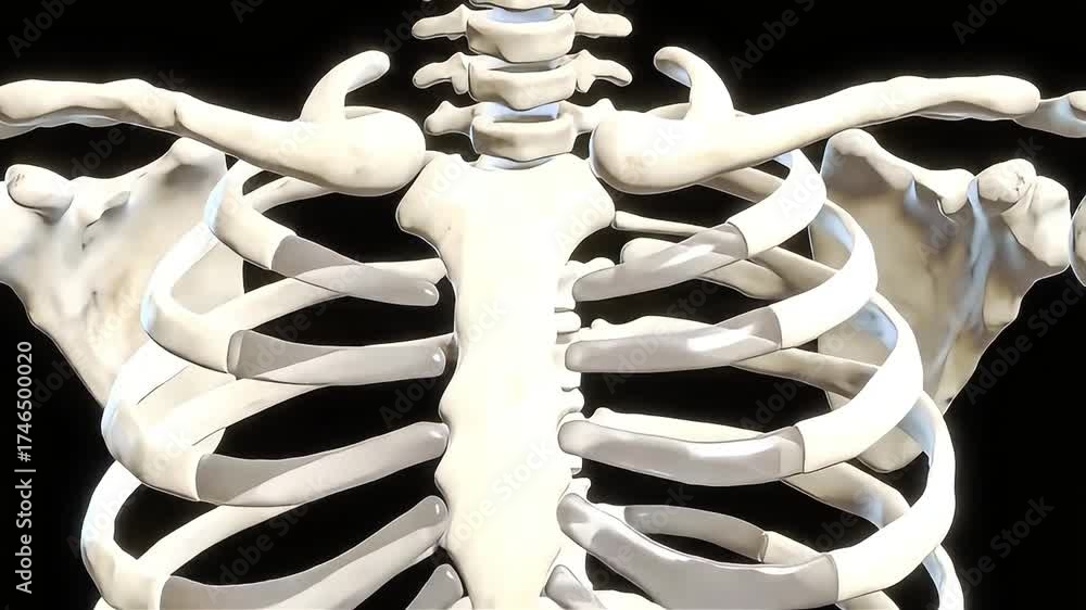 Animated Human Skeleton — Full Body Anatomy Stock Video | Adobe Stock