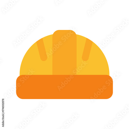 helmet flat icon