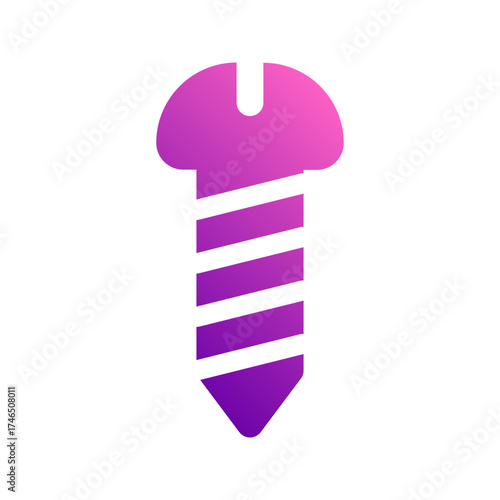screw gradient icon