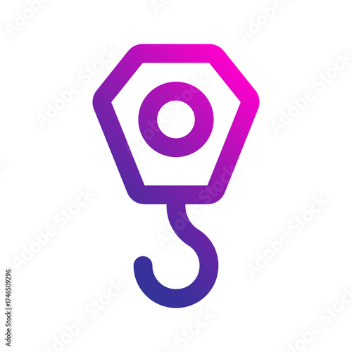 crane gradient icon