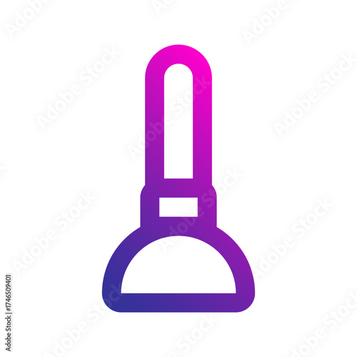 plunger gradient icon