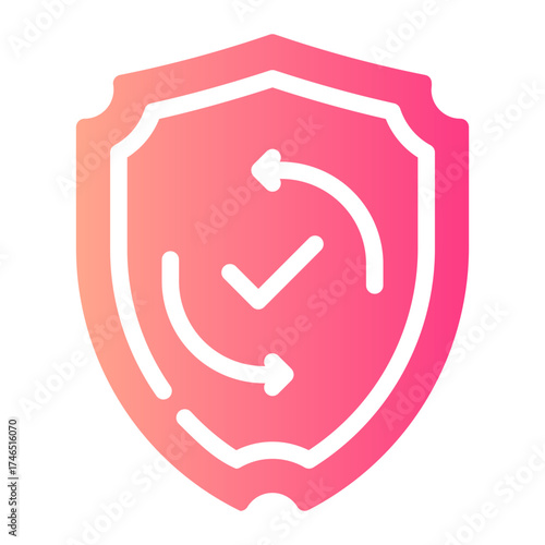 reliability gradient icon