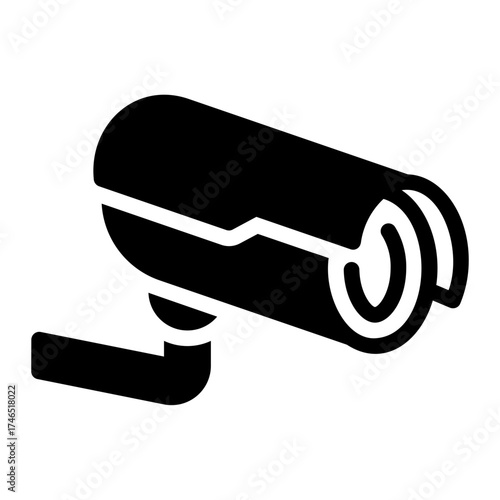 cctv camera glyph icon