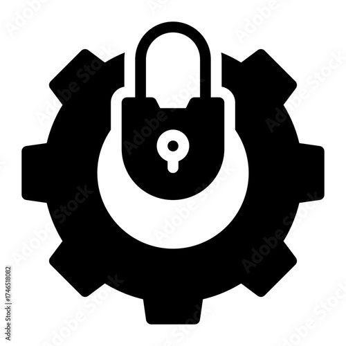 gear glyph icon