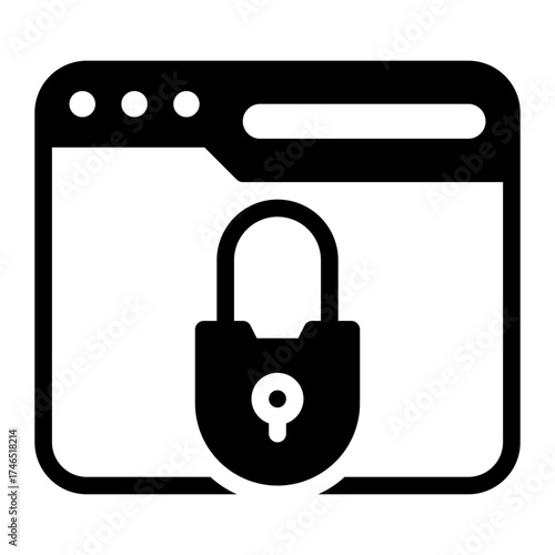 website glyph icon