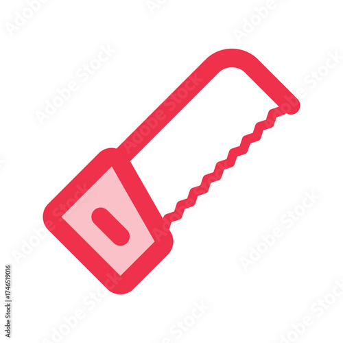hacksaw outline fill icon