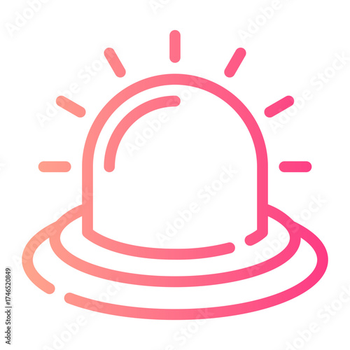 alert gradient icon