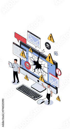 Understanding and addressing computer system errors and data loss prevention strategies.
