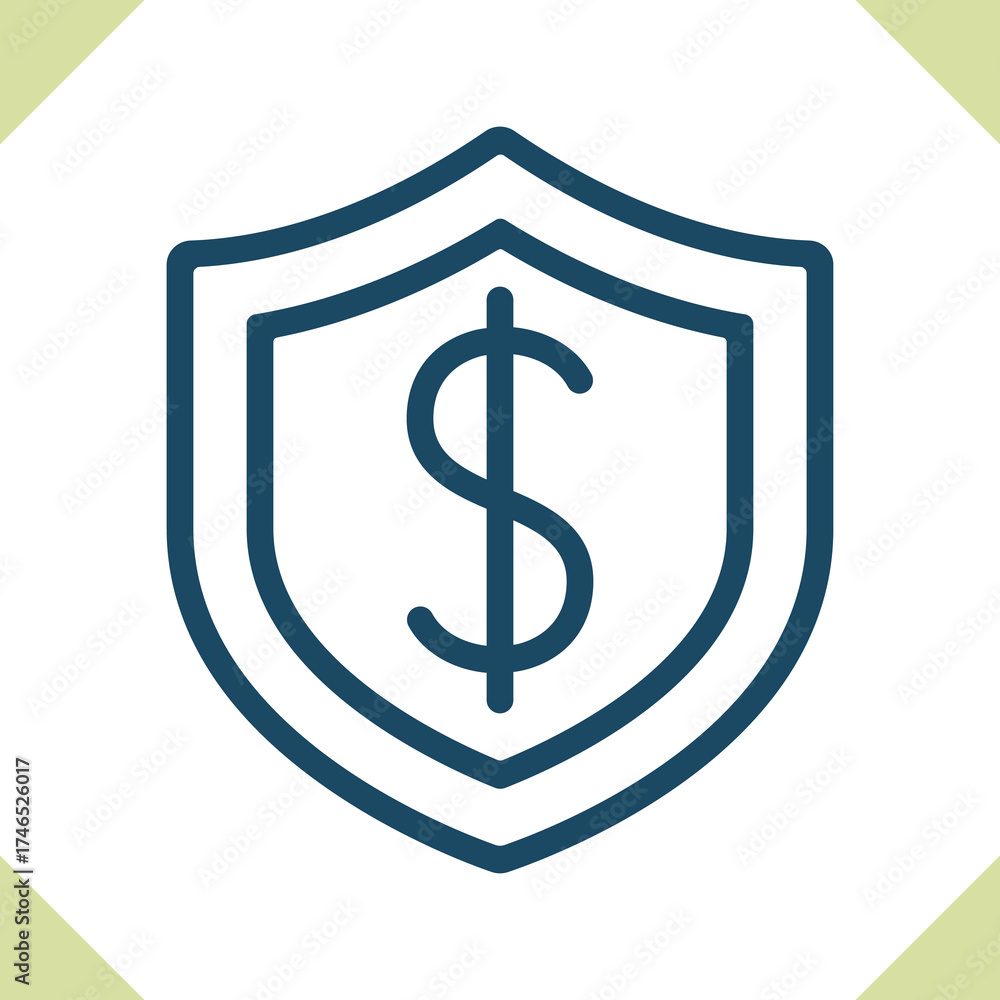 Obraz premium Insurance Icon