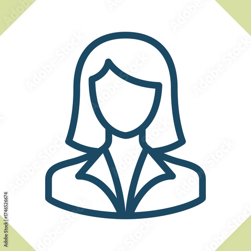 Businesswoman Icon