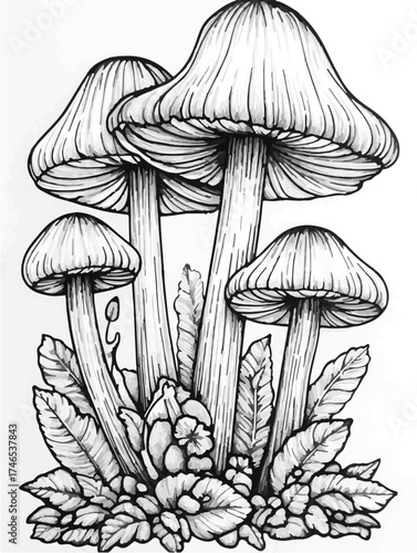Coloring Page - vectorized 