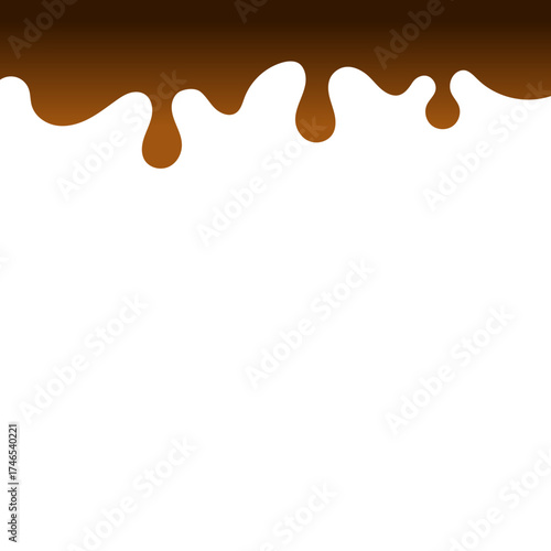 Dripping Chocolate Footer
