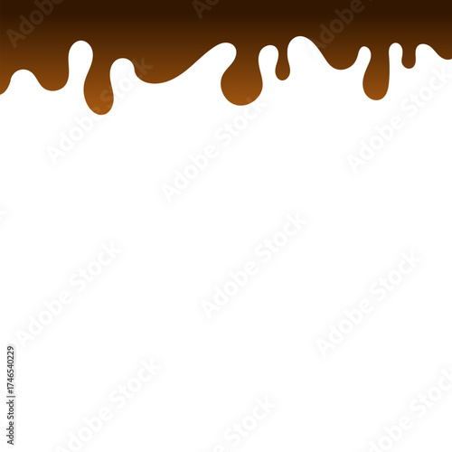 Dripping Chocolate Footer