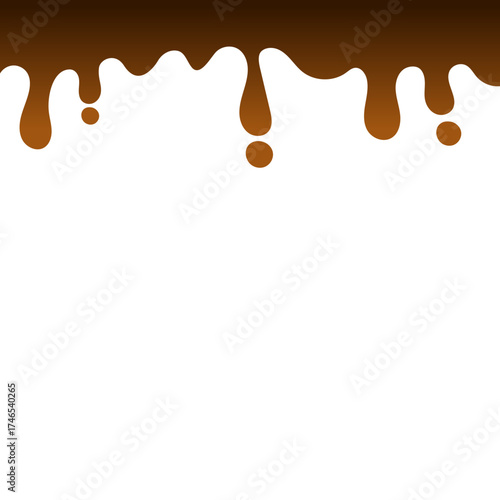 Dripping Chocolate Footer