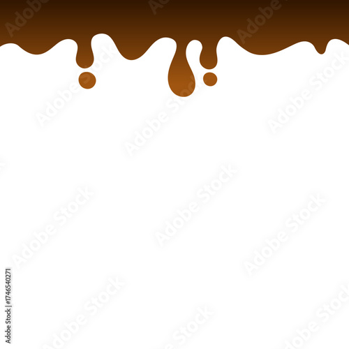 Dripping Chocolate Footer
