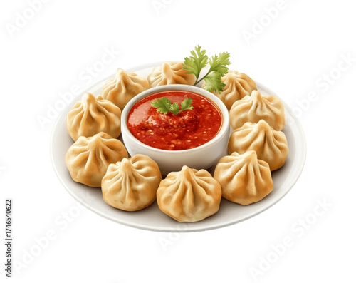 Momos With Chutney