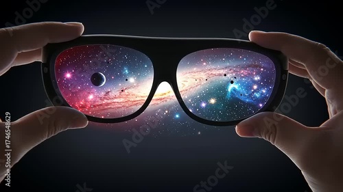 Cosmic Vision - Glasses Revealing the Universes Wonders.