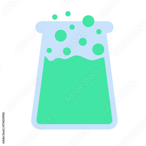 Science Test Tubes Rack Illustration