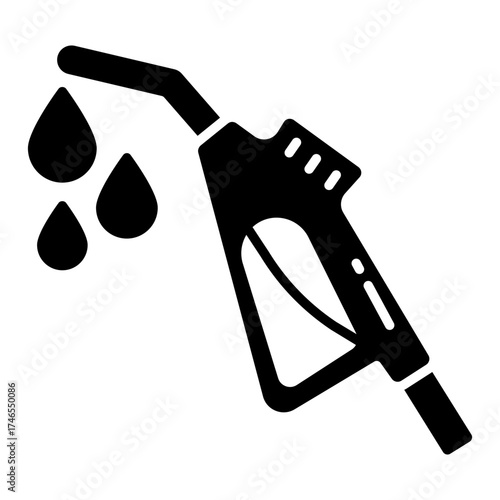 Premium download icon of petrol nozzle 