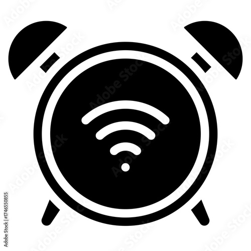 Wireless Clock Icon