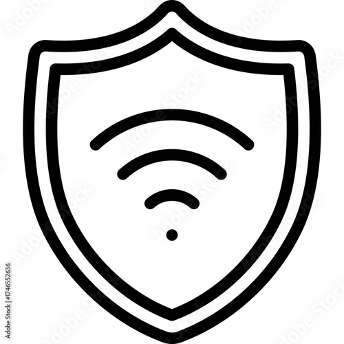 Wifi Shield Icon