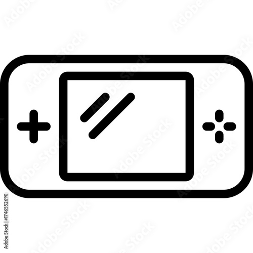 Handheld Console Device Icon